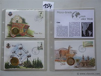 Munt en envelop/postzegel - afbeelding 1 van  4