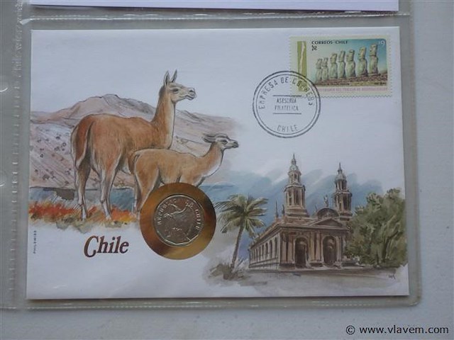 Munt en envelop/postzegel - afbeelding 4 van  4