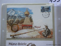 Munt en envelop/postzegel - afbeelding 2 van  4