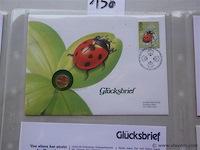 Munt en envelop/postzegel - afbeelding 3 van  4
