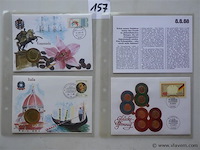 Munt en envelop/postzegel - afbeelding 1 van  4