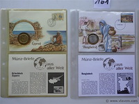 Munt en envelop/postzegel - afbeelding 2 van  3