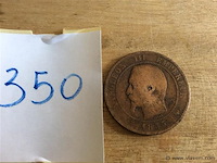 Munt frankrijk napoleon iii - afbeelding 1 van  2