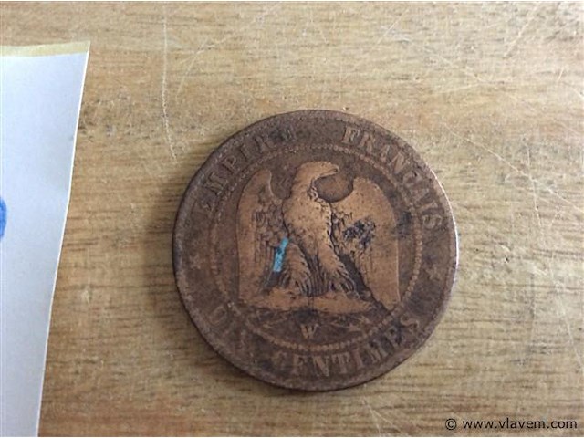 Munt frankrijk napoleon iii - afbeelding 2 van  2