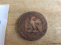 Munt frankrijk napoleon iii - afbeelding 2 van  2