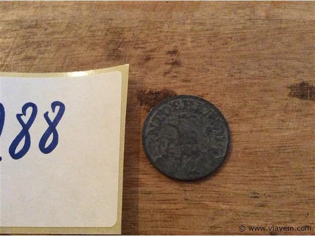 Munt oorlogsgeld nl - afbeelding 2 van  2