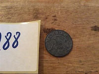 Munt oorlogsgeld nl - afbeelding 2 van  2