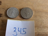 Munt vaticaan 2stuks - afbeelding 1 van  2