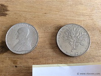 Munt vaticaan 2stuks - afbeelding 2 van  2