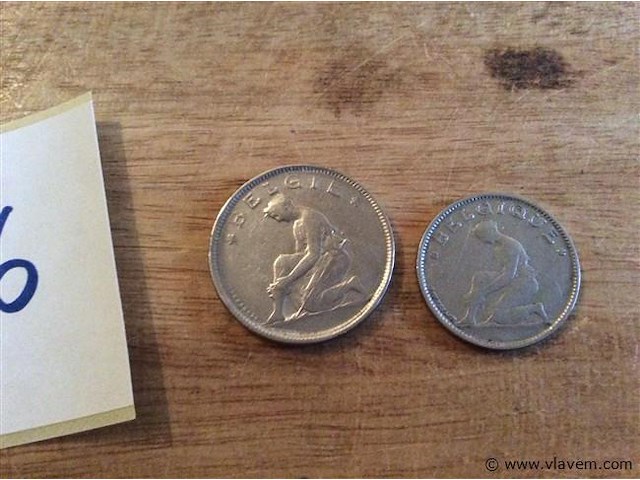Munten 1923 2stuks - afbeelding 2 van  2
