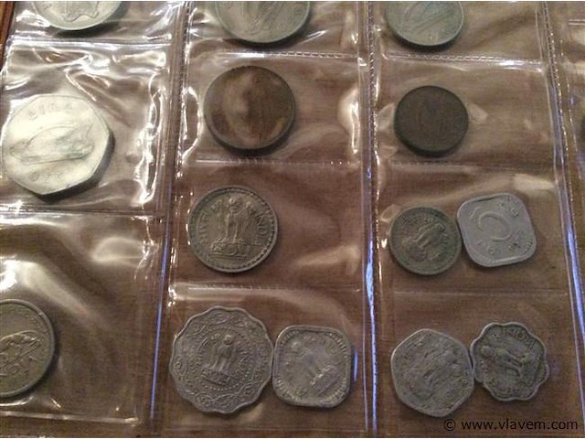 Munten divers vnl ierland - indiaas - afbeelding 4 van  5