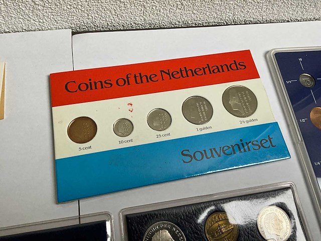 Munten verzameling divers - afbeelding 5 van  11