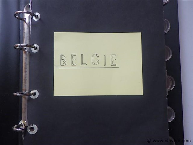 Muntenalbum met belgische munten - afbeelding 2 van  7