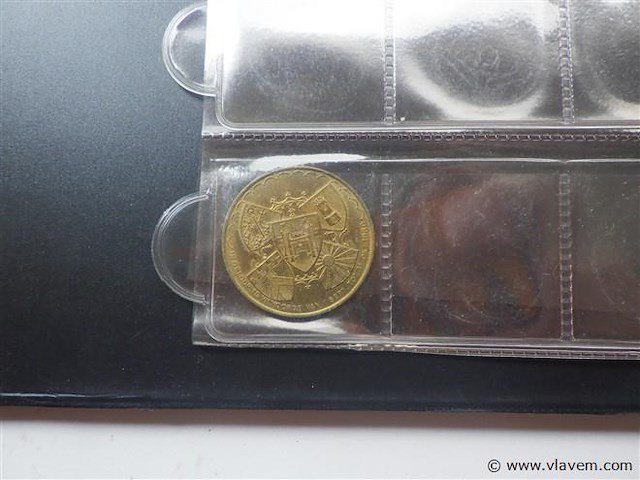 Muntenalbum met belgische munten - afbeelding 4 van  7