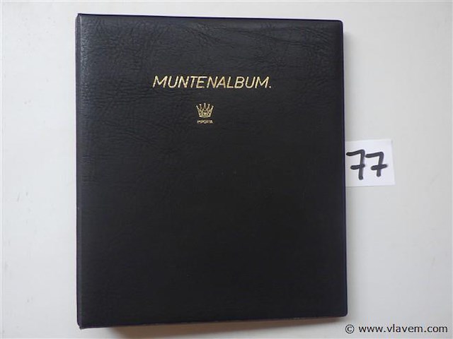 Muntenalbum met britse penny's oa victoria - afbeelding 1 van  8