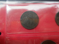 Muntenalbum met britse penny's oa victoria - afbeelding 3 van  8