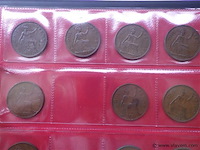 Muntenalbum met britse penny's oa victoria - afbeelding 6 van  8