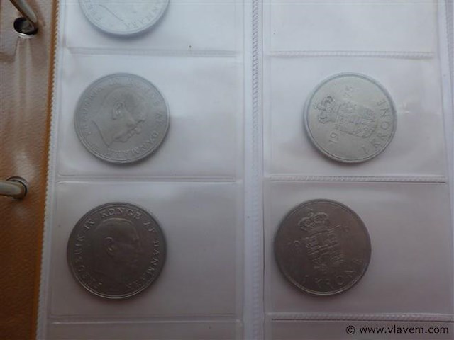 Muntenalbum met munten uit denemarken - afbeelding 5 van  6