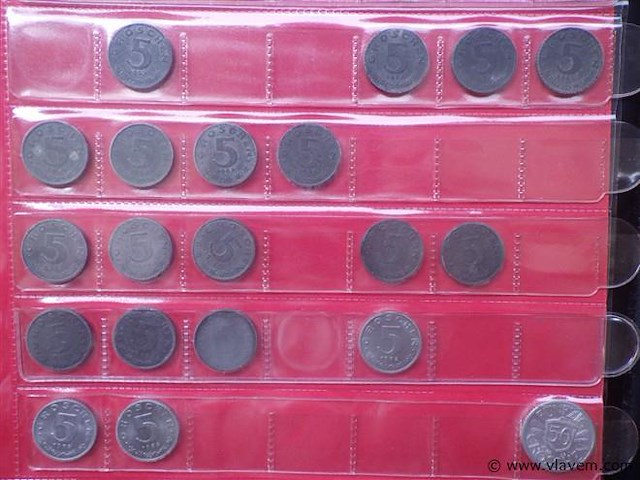 Muntenalbum met oostenrijkse munten - afbeelding 4 van  5