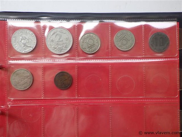 Muntenalbum met oostenrijkse munten - afbeelding 5 van  5