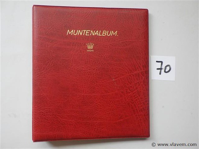 Muntenalbum met spaanse munten - afbeelding 1 van  4
