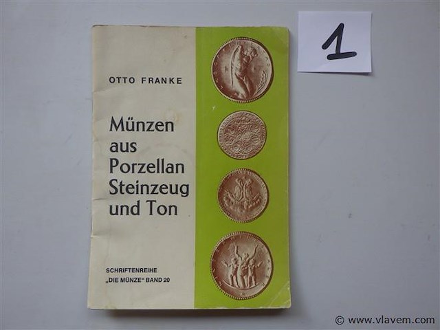 Muntenboek munten in porselein, … duits - afbeelding 1 van  3