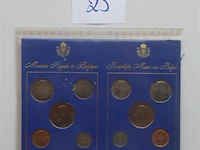 Muntenset - belgië 1975 vlaams-nederlands