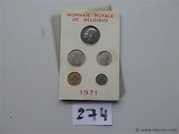 Muntenset belgië 1971.