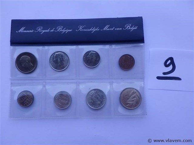 Muntenset belgië 1981. - afbeelding 1 van  4