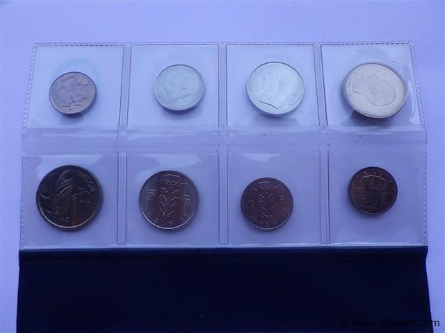 Muntenset belgië 1981. - afbeelding 3 van  4