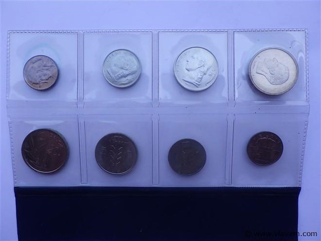 Muntenset belgië 1981. - afbeelding 4 van  4