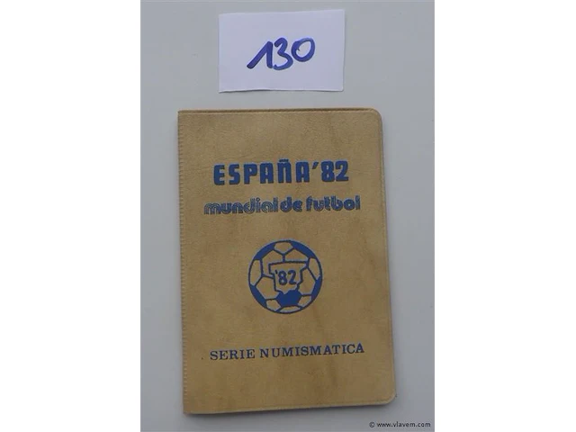 Muntenset espana 1982 mundial de futbol nr 80 - afbeelding 1 van  5