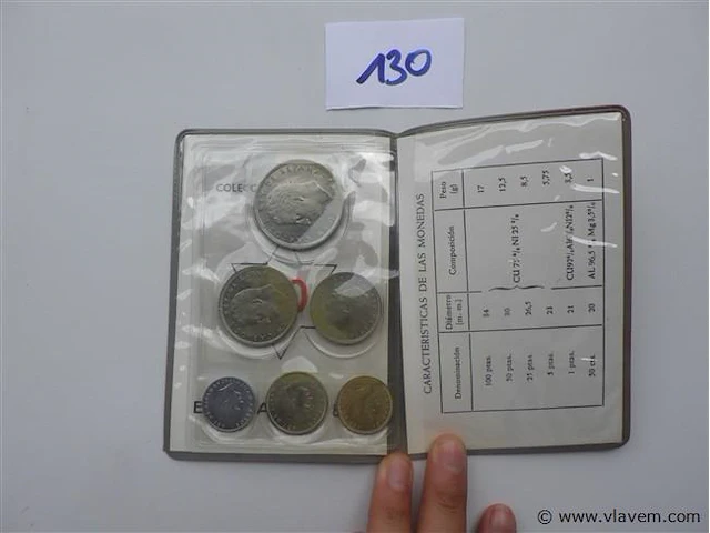 Muntenset espana 1982 mundial de futbol nr 80 - afbeelding 3 van  5