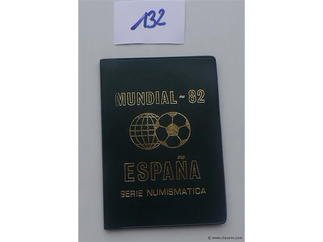 Muntenset espana 1982 mundial juan carlos - afbeelding 1 van  5