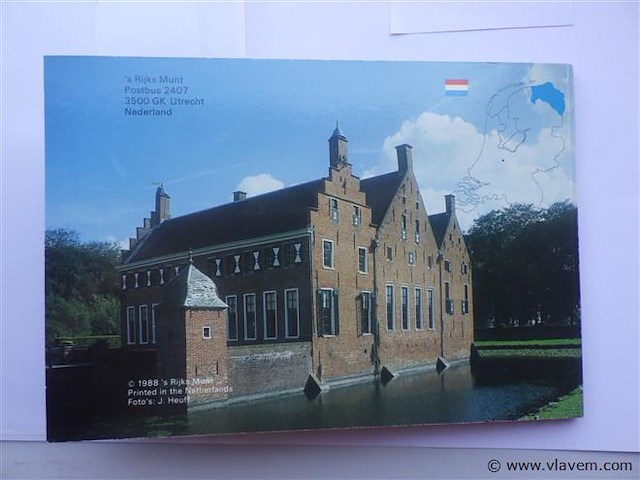 Muntenset nederland 1988. - afbeelding 6 van  6