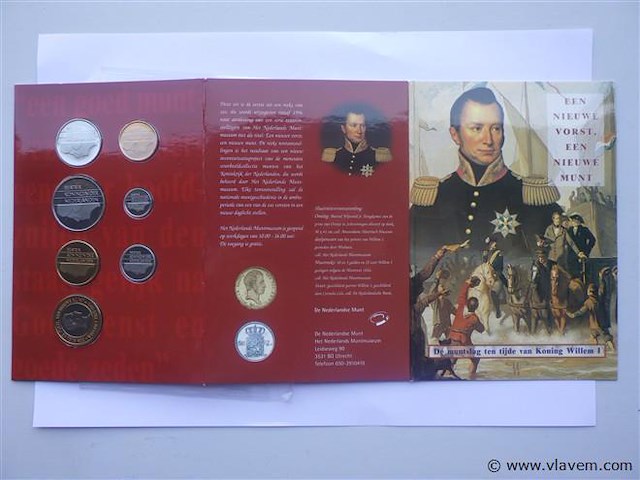 Muntenset nederland 1997 - afbeelding 5 van  6