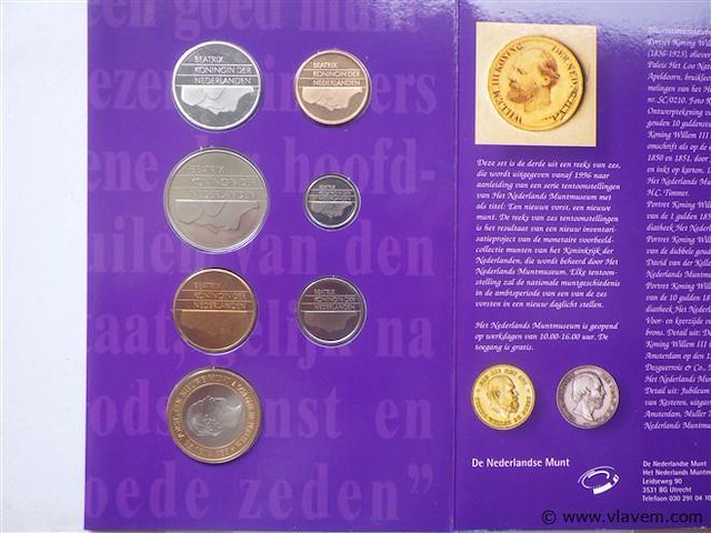 Muntenset nederland 1999 gulden - afbeelding 5 van  5