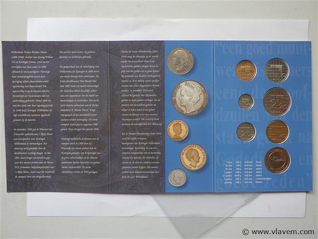 Muntenset nederland 2000 gulden - afbeelding 2 van  5