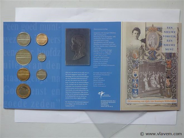 Muntenset nederland 2000 gulden - afbeelding 4 van  5