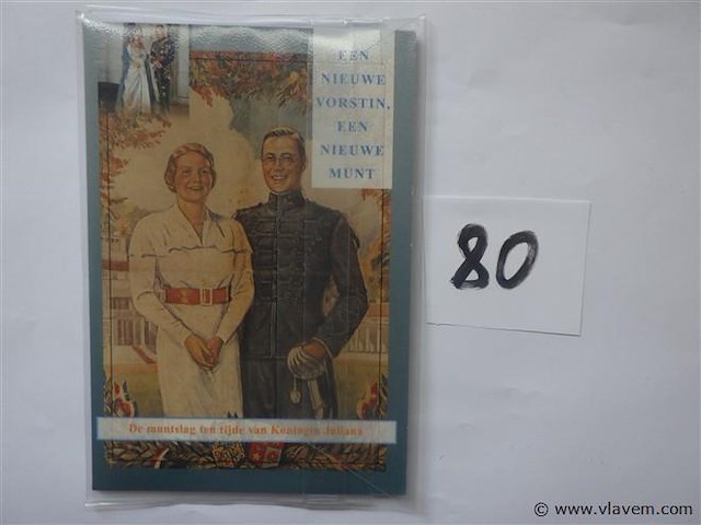 Muntenset nederland 2001 gulden - afbeelding 1 van  5