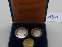 Muntenset nederland rijksdaalder en gulden 1980