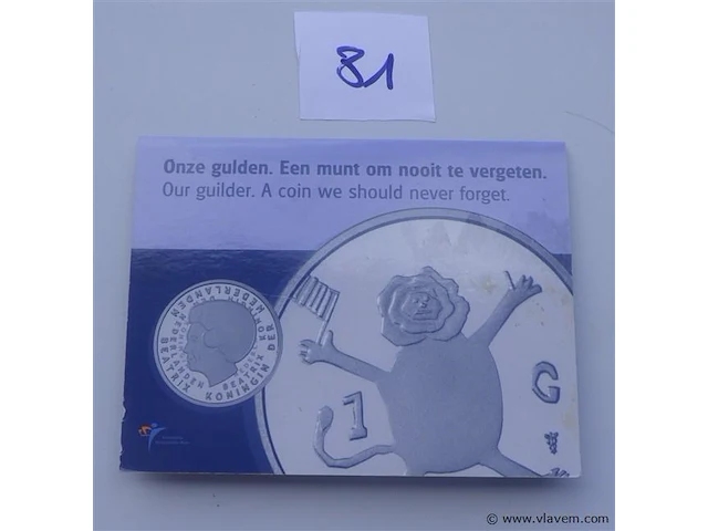 Muntenset 'onze gulden. - afbeelding 1 van  5