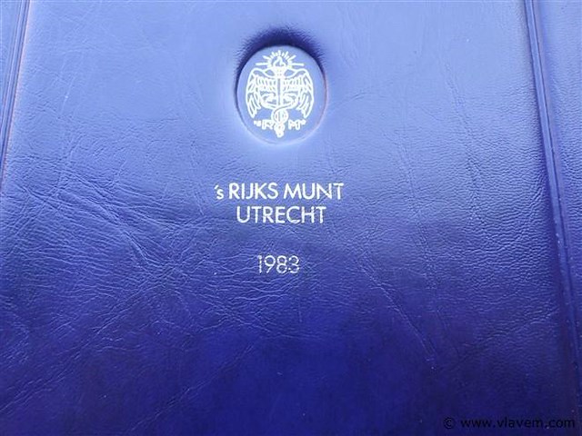 Muntenset rijks munt utrecht 1983 inclusief zilver .925 - afbeelding 2 van  9