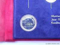 Muntenset rijks munt utrecht 1983 inclusief zilver .925 - afbeelding 5 van  9