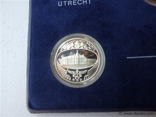 Muntenset rijks munt utrecht 1983 inclusief zilver .925 - afbeelding 8 van  9