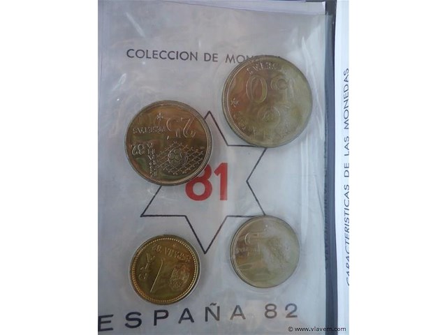 Muntenset spanje 81- 1982. - afbeelding 6 van  6