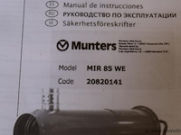 Munters mir luchtverwarmer 85 we 20820141 - afbeelding 9 van  17