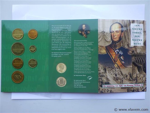 Muntslag ten tijde van koning willem ii 1998. - afbeelding 5 van  6