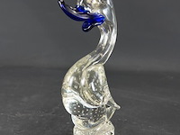 Murano?. glas sculptuur in de vorm van een zwaan - afbeelding 1 van  5