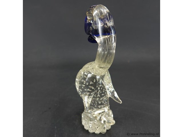 Murano?. glas sculptuur in de vorm van een zwaan - afbeelding 3 van  5